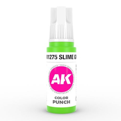 AK Interactive 3rd Gen Acrylic - Slime Green Color Punch AK11275 - Loaded Dice Barry Vale of Glamorgan CF64 3HD