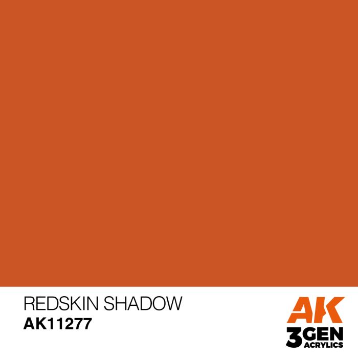 AK Interactive 3rd Gen Acrylic - Redskin Shadow Color Punch AK11277 - Loaded Dice Barry Vale of Glamorgan CF64 3HD