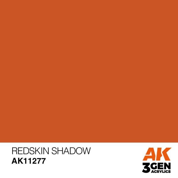 AK Interactive 3rd Gen Acrylic - Redskin Shadow Color Punch AK11277 - Loaded Dice