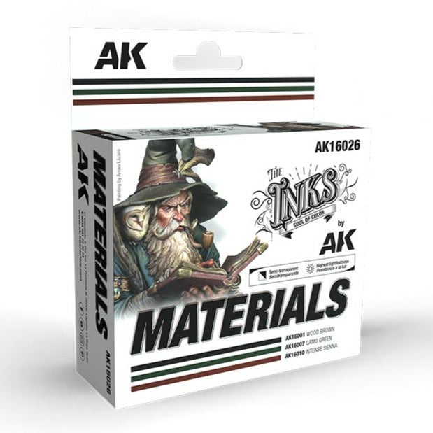 AK Interactive - The Inks - Materials Set AK16026 - Loaded Dice Barry Vale of Glamorgan CF64 3HD