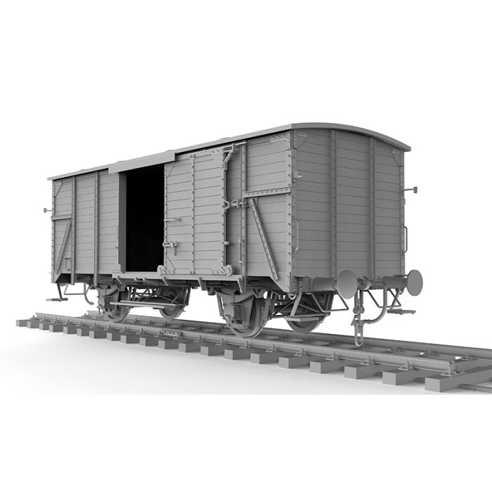 [PRE ORDER] AK Interactive German Railway Covered G10 Wagon Gedeckter GŸterwagen G10 1/35 - AK35502 - Loaded Dice Barry Vale of Glamorgan CF64 3HD