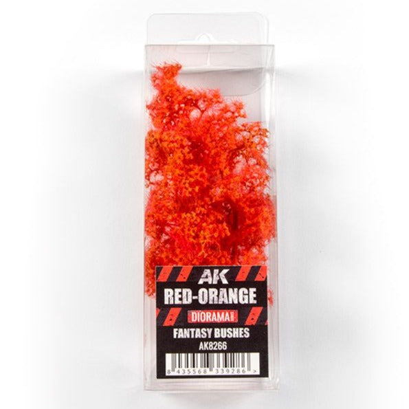 AK Interactive Red-Orange Fantasy Bushes 1/35 AK8266 - Loaded Dice Barry Vale of Glamorgan CF64 3HD