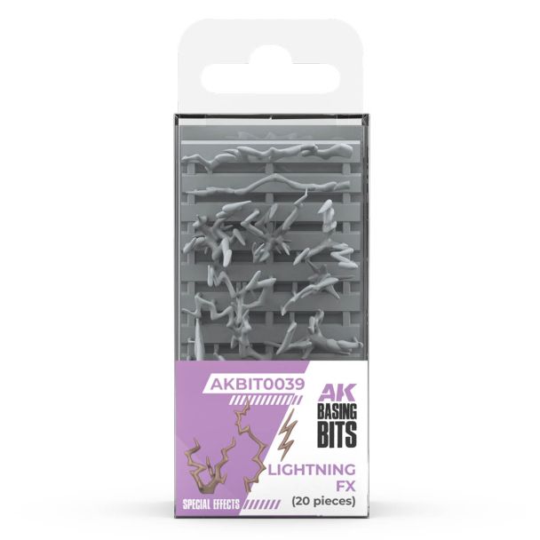 AK Interactive Lightning FX Diorama Basing Bits