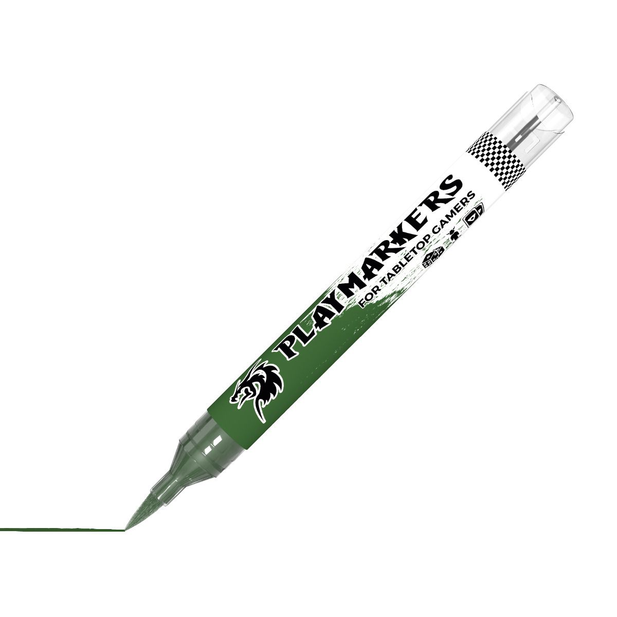 AK Interactive Playmarkers - Dark Green - Loaded Dice