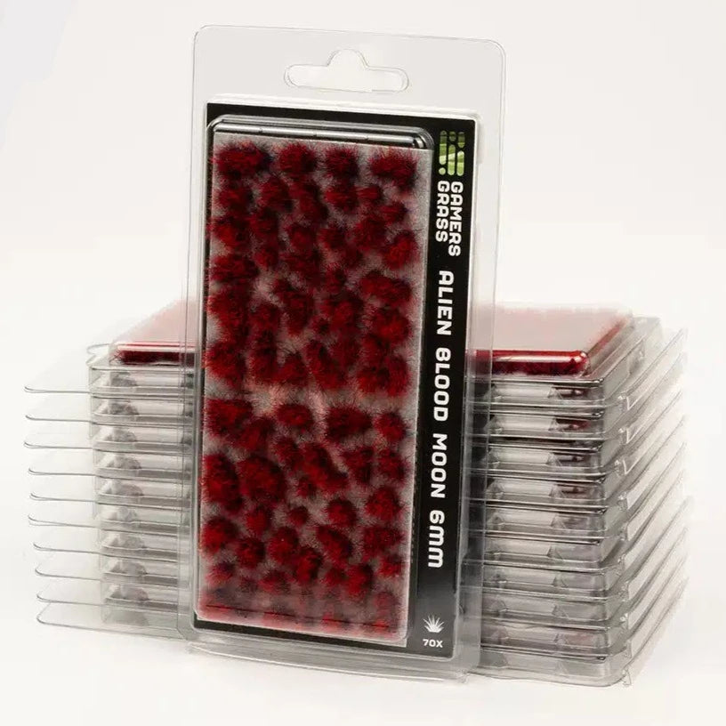 Gamers Grass Tufts Alien Blood Moon 6mm - Loaded Dice