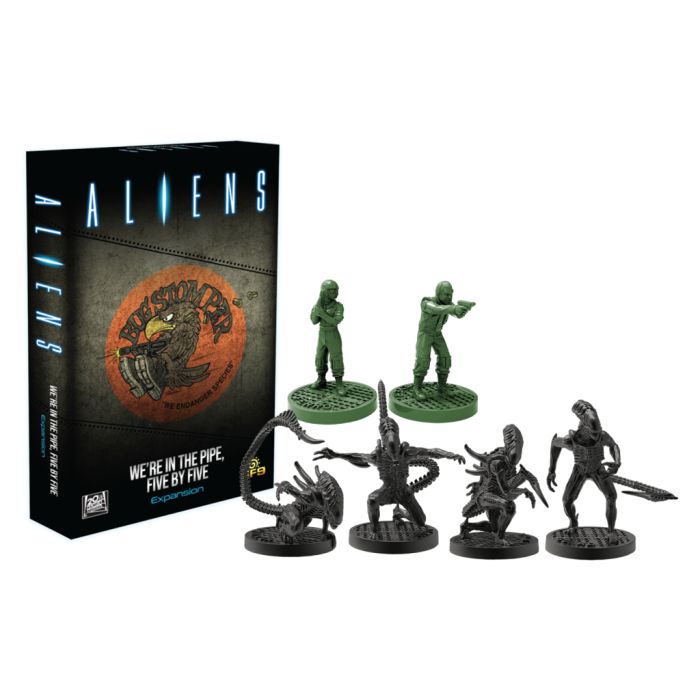 Aliens: Five by Five Expansion - Loaded Dice Barry Vale of Glamorgan CF64 3HD