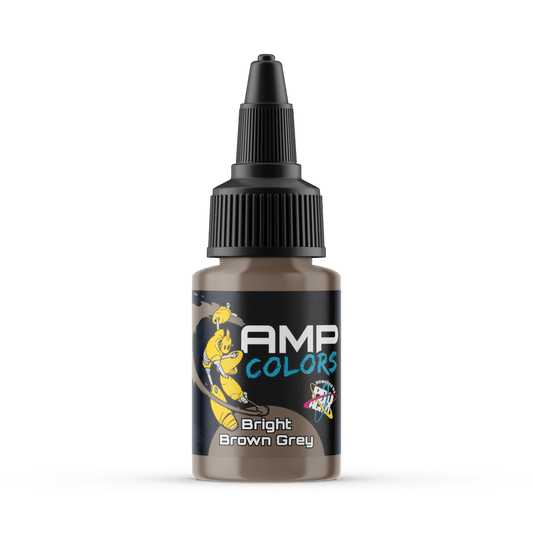 Army Painter AMP Colors: Bright Brown Grey - 22ml