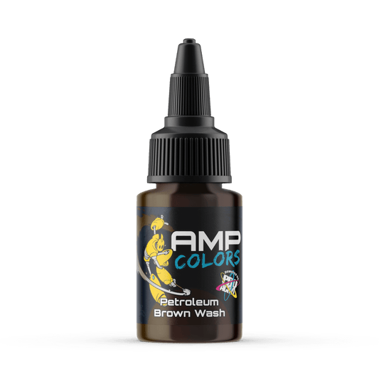 Army Painter AMP Colors: Pretoleum Brown Wash - 22ml