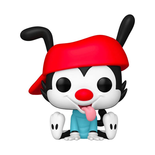 Funko Pop! Animation Wakko vinyl figure from Animaniacs with red cap and tongue out