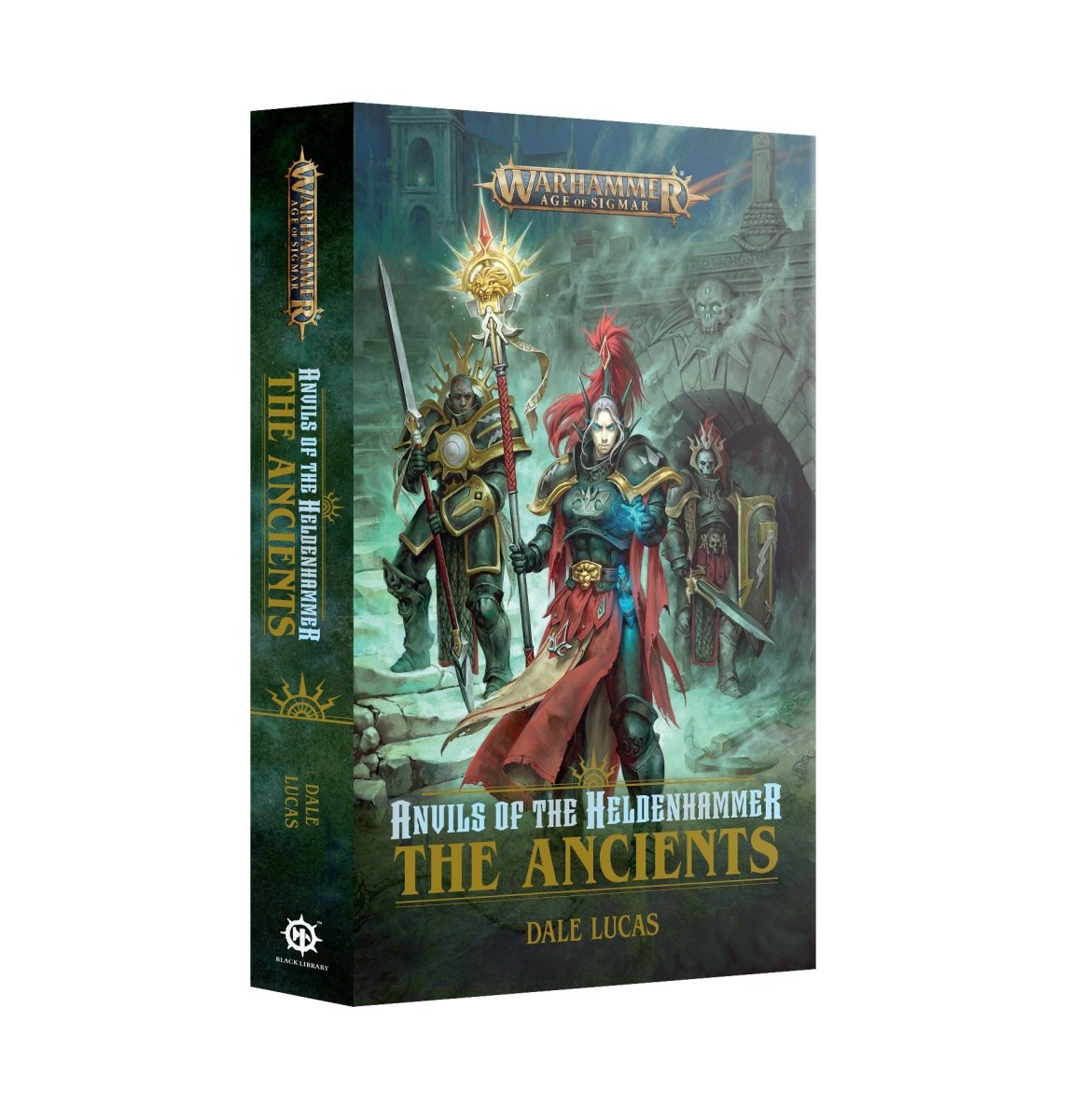 Anvils of the Heldenhammer: The Ancients by Dale Lucas, Warhammer Age of Sigmar Black Library novel cover