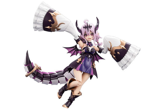 Kotobukiya Arcanadea Gii dragon-form model kit with large sleeves and tail, front view