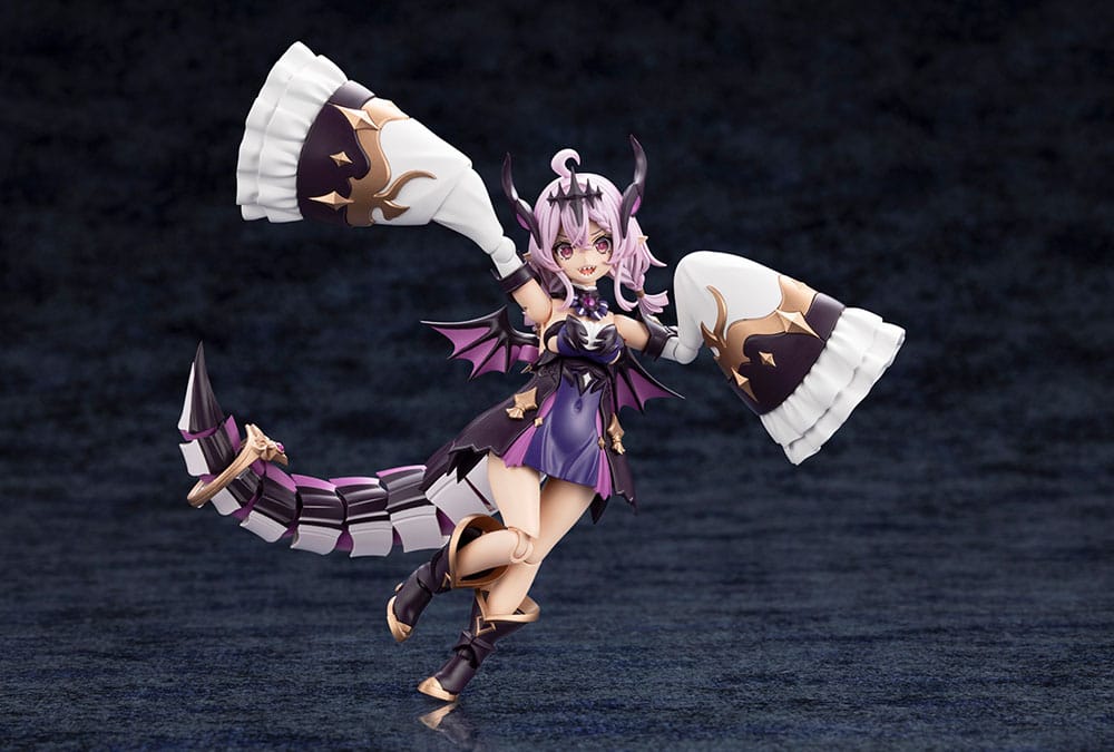 Arcanadea Gii leaping with oversized white sleeves and segmented dragon tail