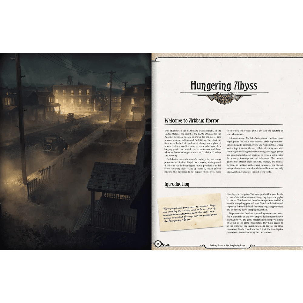 Arkham Horror RPG: Starter Set - Hungering Abyss - Loaded Dice