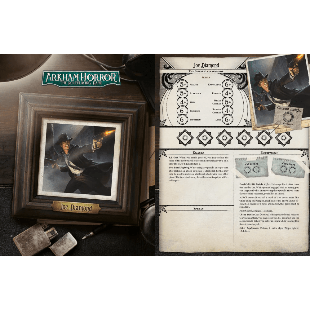 Arkham Horror RPG: Starter Set - Hungering Abyss - Loaded Dice