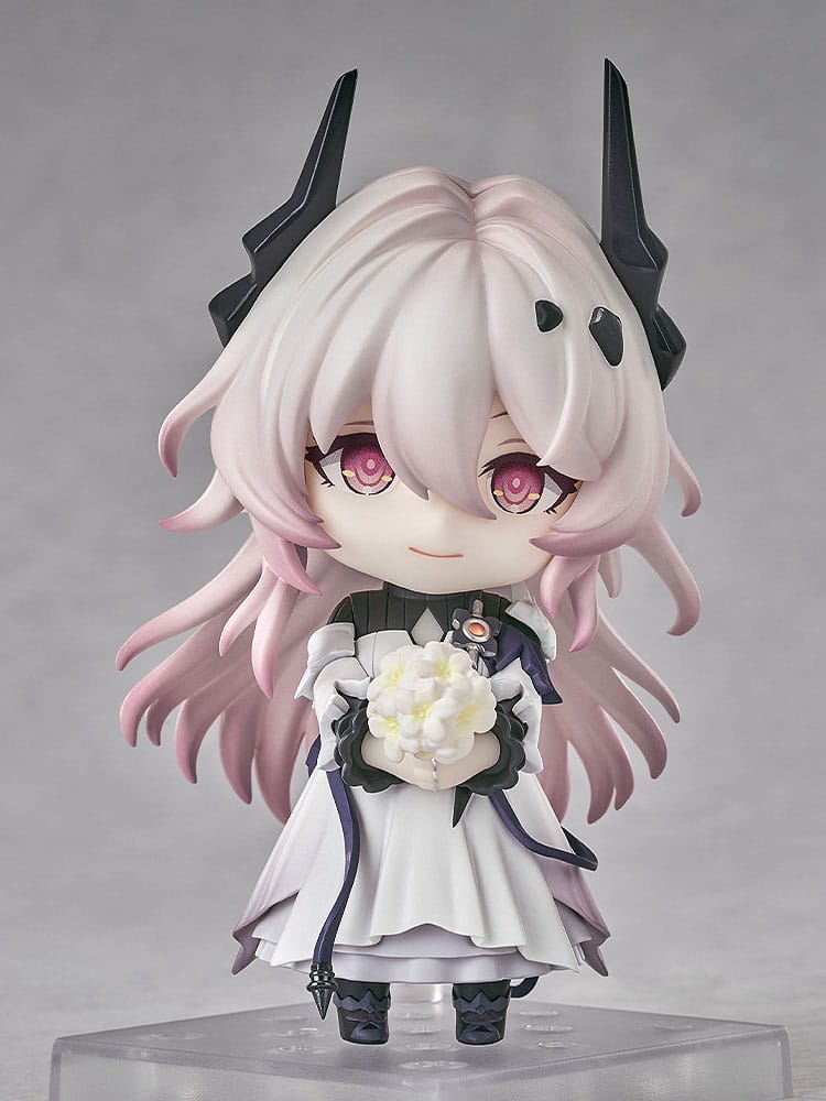 Civilight Eterna Nendoroid holding a white flower bouquet with a gentle smile
