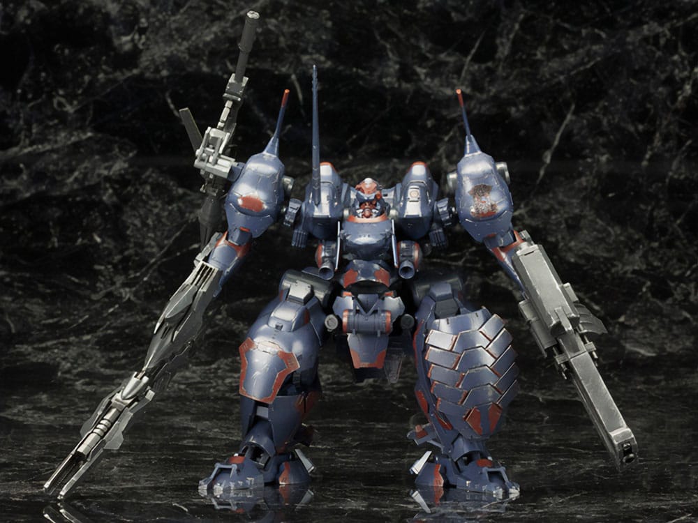 Kotobukiya Hanged Man Rematch Ver. 1/72 kit standing front view with leg shields