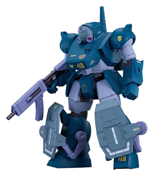 Max Factory Plamax 1/24 Votoms Diving Beetle plastic model kit built in teal armour with a rifle