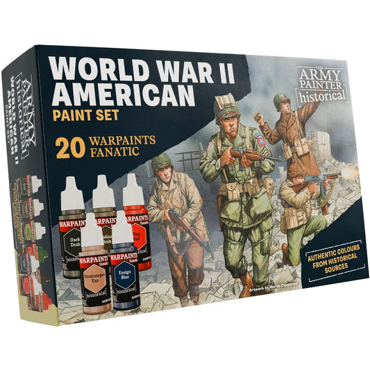 Army Painter Army Painter Historical: WWII American Paint Set