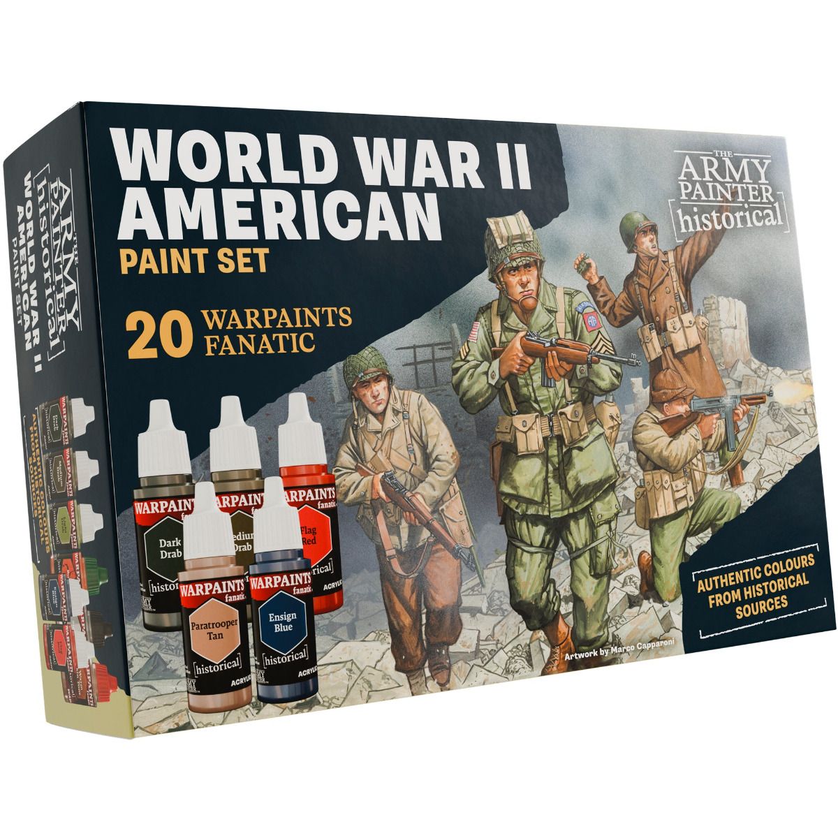 Army Painter Army Painter Historical: WWII American Paint Set