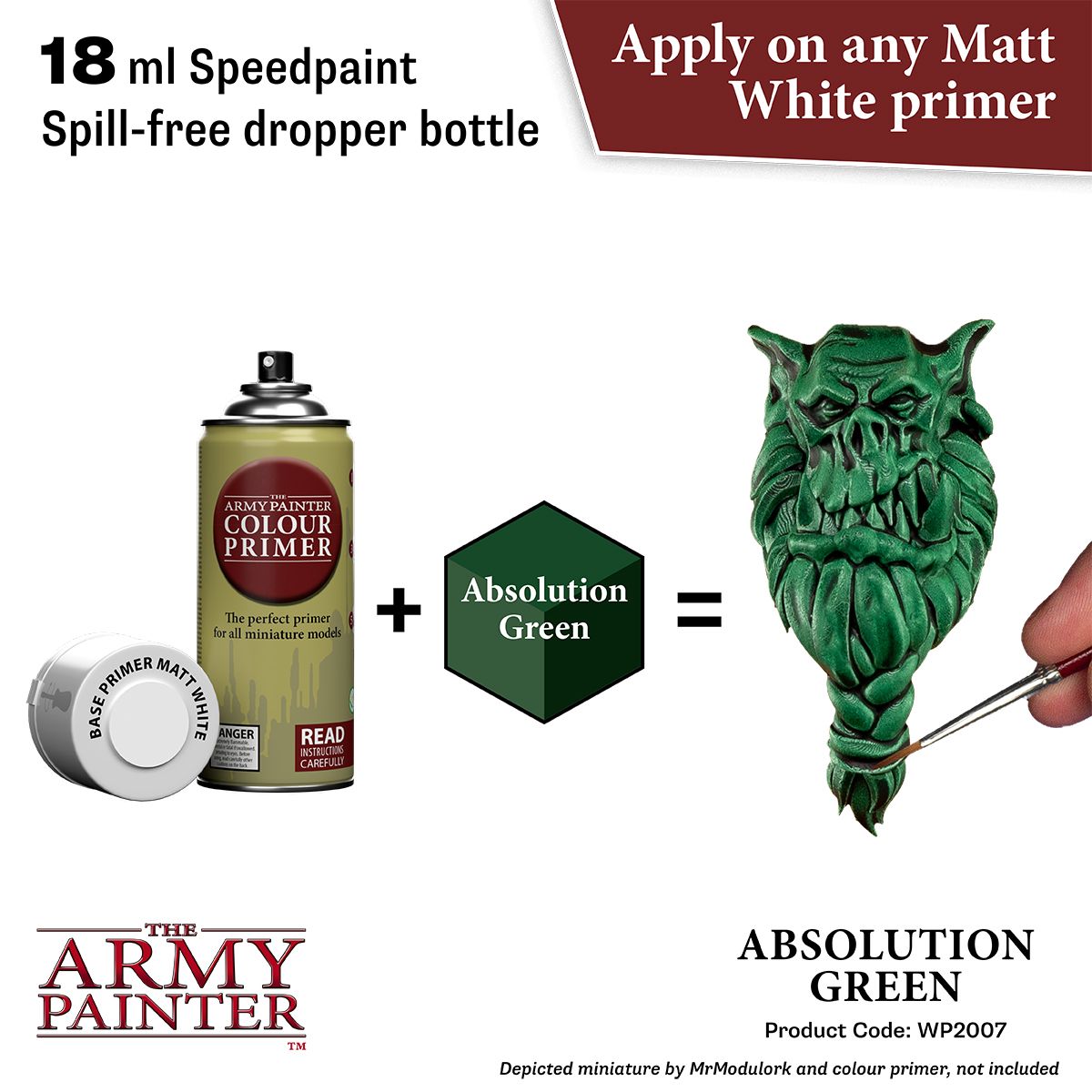 Army Painter Speedpaint 2.0 - Absolution Green APWP2007 - Loaded Dice