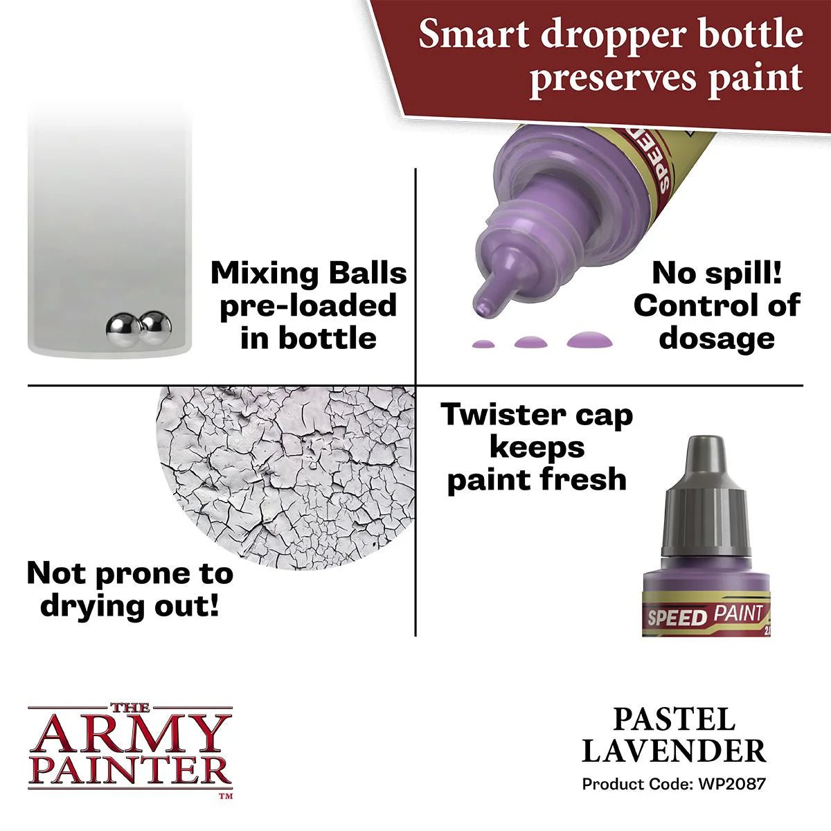 Army Painter Speedpaint 2.0 - Pastel Lavender WP2087 - Loaded Dice