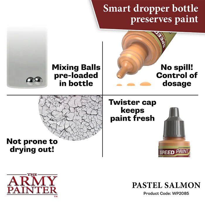 Army Painter Speedpaint 2.0 - Pastel Salmon WP2085 - Loaded Dice