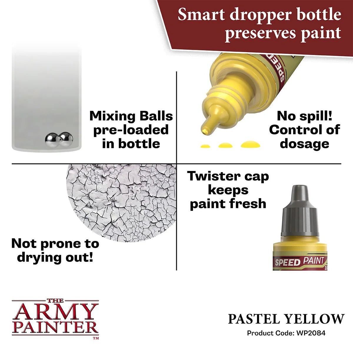 Army Painter Speedpaint 2.0 - Pastel Yellow WP2084 - Loaded Dice