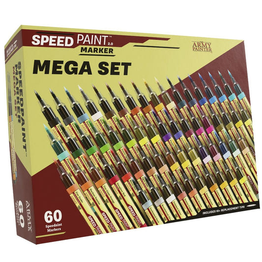 Army Painter Speedpaint Marker Mega Set box with 60 markers
