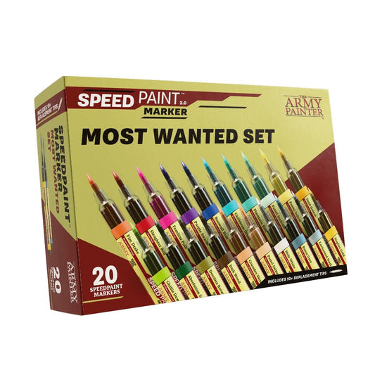 Army Painter Speedpaint Marker Most Wanted Set box
