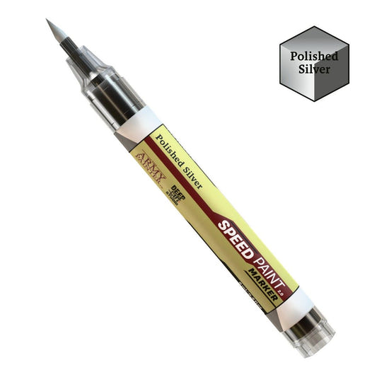 Army Painter Army Painter Speedpaint Marker: Polished Silver