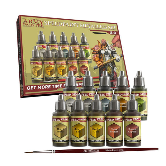 Army Painter Army Painter Speedpaint Metallics Set 2.0