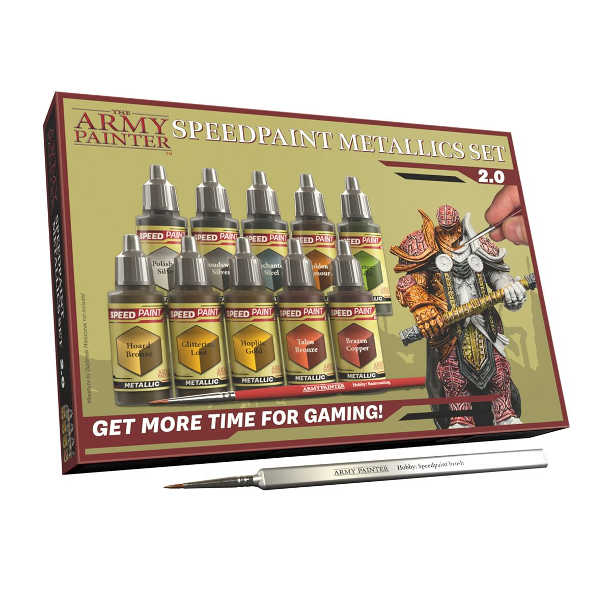 Army Painter Speedpaint Metallics Set 2.0 - Loaded Dice