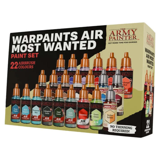 Army Painter Army Painter Warpaints: Air Most Wanted Paint Set