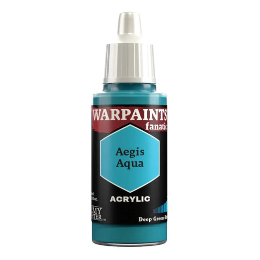 Army Painter Warpaints Fanatic Aegis Aqua 18ml dropper bottle