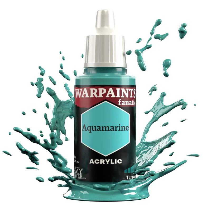 Army Painter Warpaints Fanatic: Aquamarine 18ml - Loaded Dice