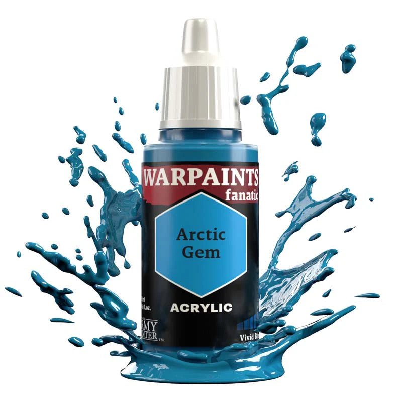 Army Painter Warpaints Fanatic: Arctic Gem 18ml - Loaded Dice