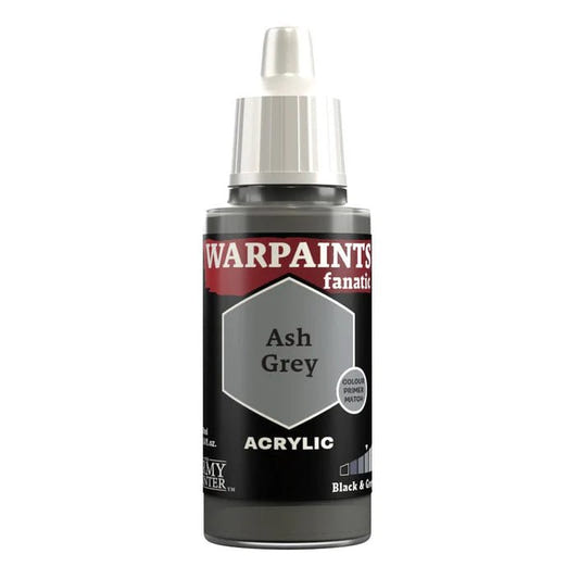 Army Painter Warpaints Fanatic Ash Grey 18ml dropper bottle