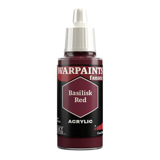 Army Painter Warpaints Fanatic Basilisk Red 18ml dropper bottle