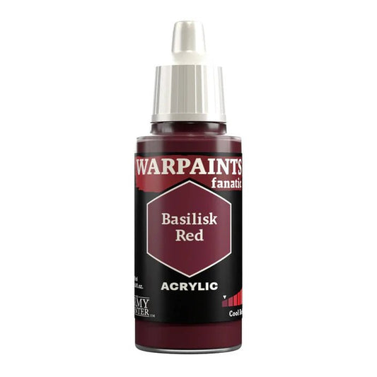 Army Painter Warpaints Fanatic Basilisk Red 18ml dropper bottle