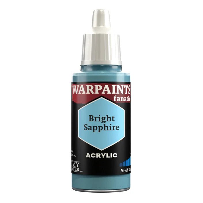 Army Painter Warpaints Fanatic Bright Sapphire 18ml dropper bottle