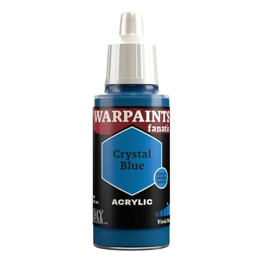 Army Painter Warpaints Fanatic Crystal Blue 18ml dropper bottle