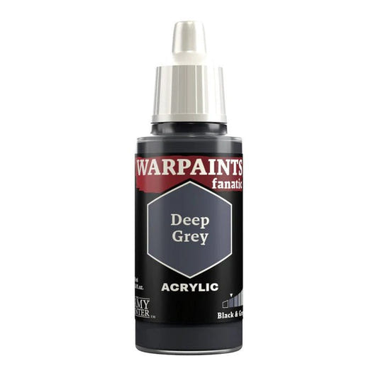 Army Painter Warpaints Fanatic Deep Grey 18ml dropper bottle