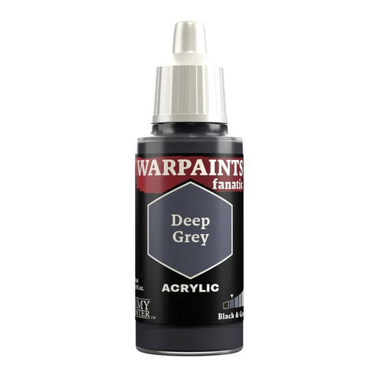 Army Painter Warpaints Fanatic Deep Grey 18ml dropper bottle