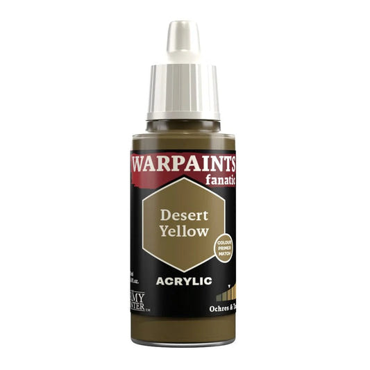 Army Painter Warpaints Fanatic Desert Yellow 18ml dropper bottle