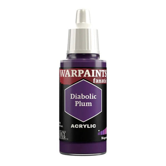 Army Painter Warpaints Fanatic Diabolic Plum 18ml dropper bottle