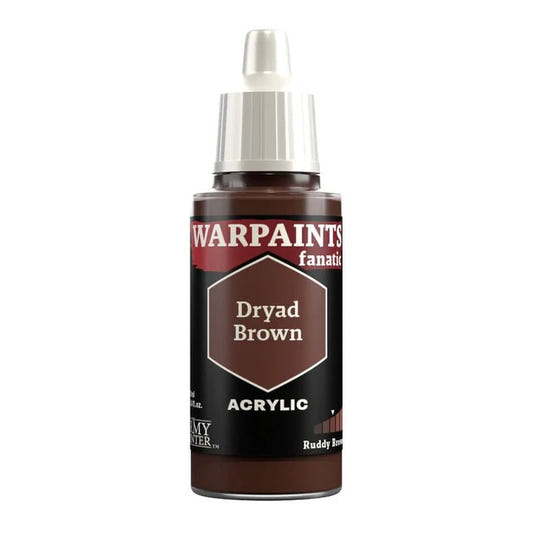 Army Painter Warpaints Fanatic Dryad Brown 18ml dropper bottle