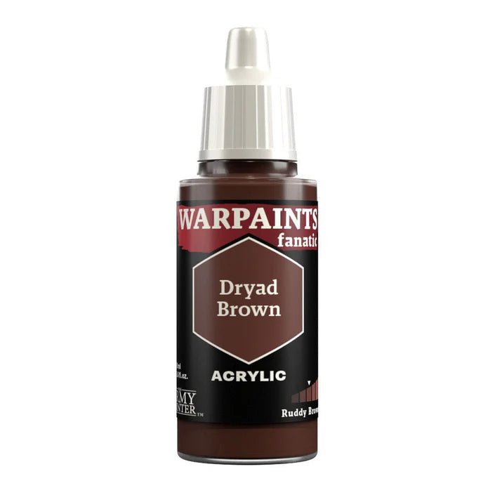 Army Painter Warpaints Fanatic Dryad Brown 18ml dropper bottle