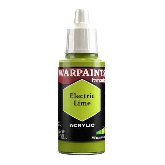 Army Painter Warpaints Fanatic Electric Lime 18ml dropper bottle