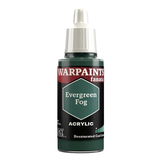 Army Painter Warpaints Fanatic Evergreen Fog 18ml dropper bottle
