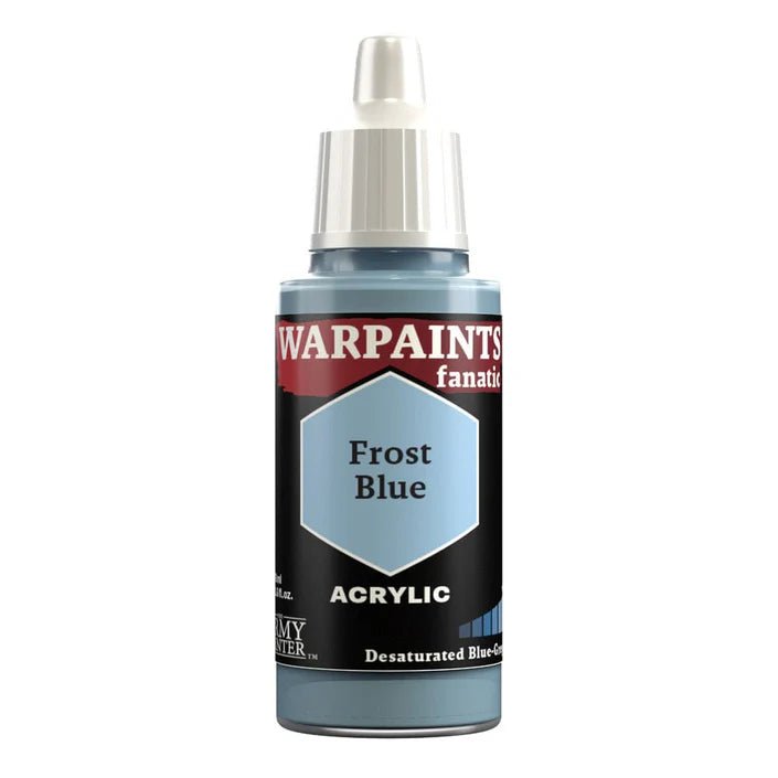 Army Painter Warpaints Fanatic Frost Blue 18ml dropper bottle